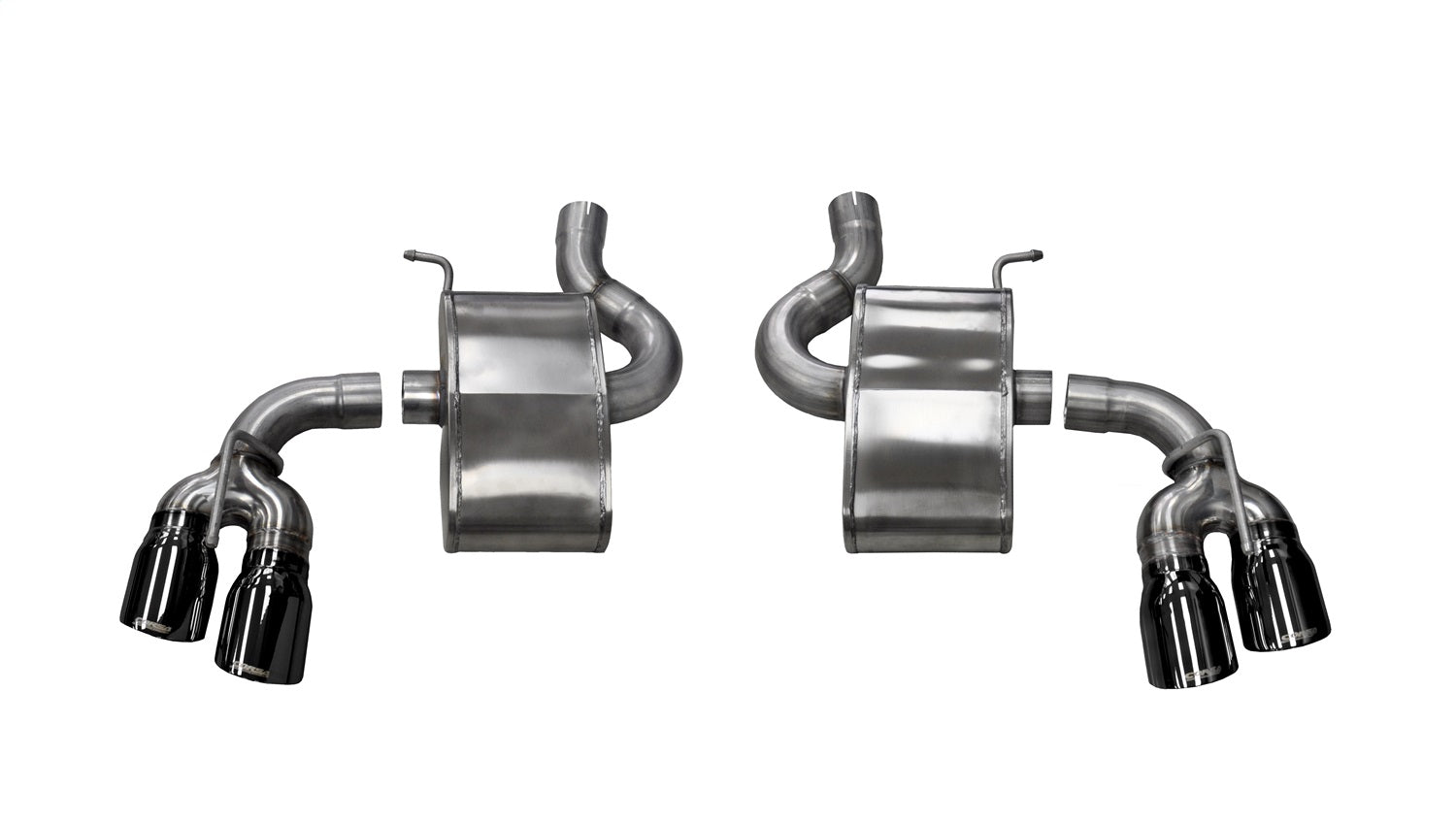Corsa 2016 Chevrolet Camaro SS 6.2L V8 2.75in Black Xtreme Axle-Back Exhaust - 14784BLK