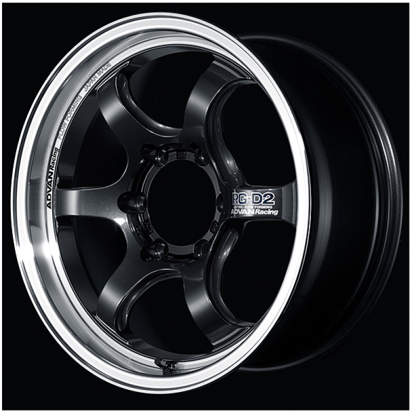 Advan GT 20X11.5 +53 5-130 Racing Titanium Black Wheel - YAQ0N53PTBP by Advan
