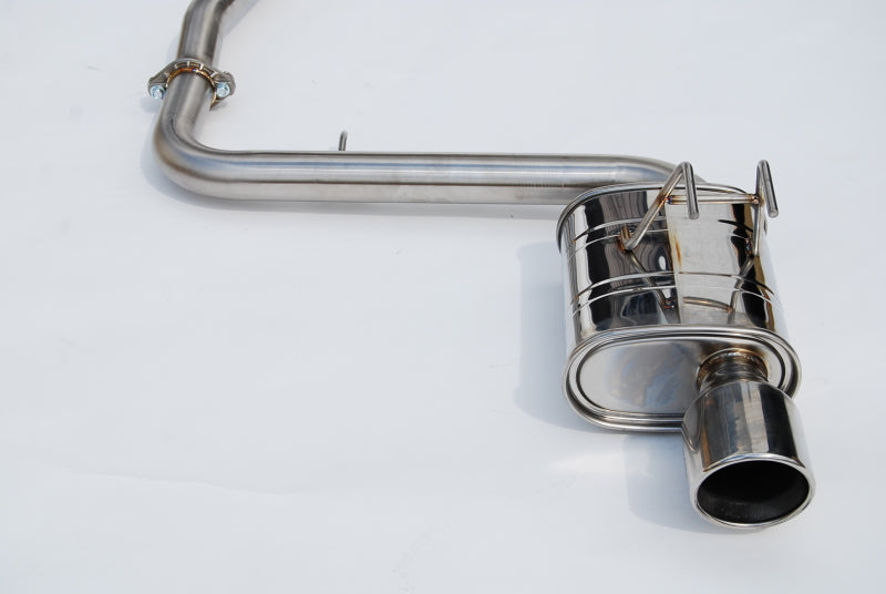 Invidia 2022+ Honda Civic Sport (2.0N/A) 60mm Q300 Cat Back Exhaust - Rolled SS Tips - HS22HC6Q31RSL for 2023 Honda Civic - f
