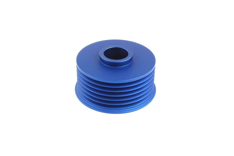 Perrin 15-22 Subaru WRX / 14-18 FXT Alternator Pulley - Blue - PSP-ENG-121BL by Perrin Performance - front view