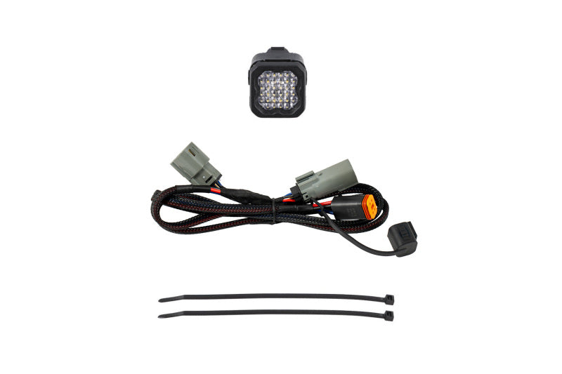 Diode Dynamics 2022+ Ford Maverick C1 Sport HitchMount LED Pod Reverse Kit - DD7766 for 2022-2024 Ford Maverick - front view