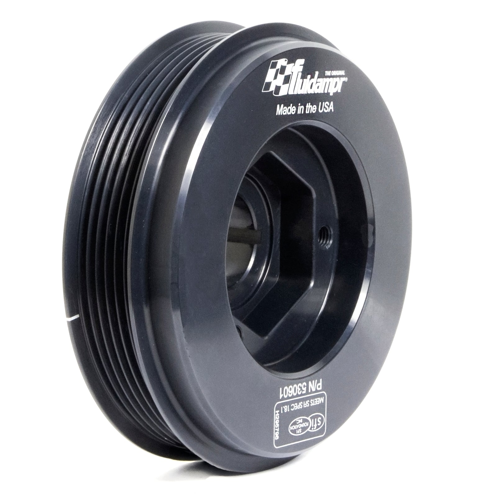 Fluidampr 00-09 Honda S2000 F20C/F22C Steel Internally Balanced Damper - 530601 for 2000-2009 Honda S2000 - front view