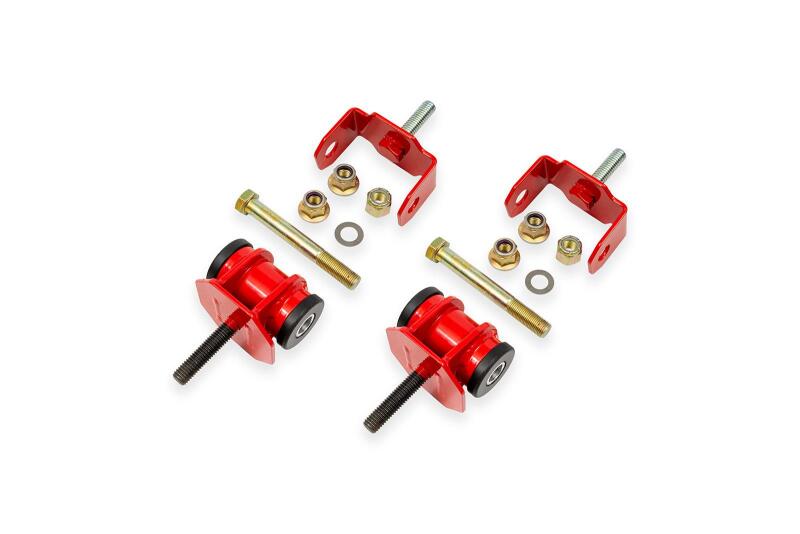 BMR 97-04 Chevrolet C5 Corvette (Inc. Z06) Delrin Motor Mount Kit - Red - MM551R for 1997-2013 Chevrolet Corvette