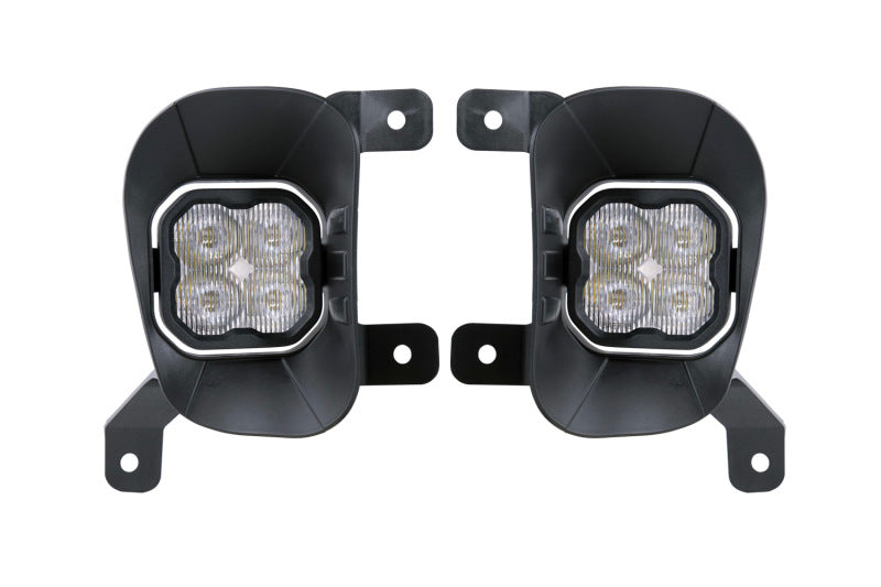 Diode Dynamics SS3 Max Type Ram Vert Kit ABL - White SAE Fog - DD7089 for 2019-2024 Ram 1500 Classic - front view