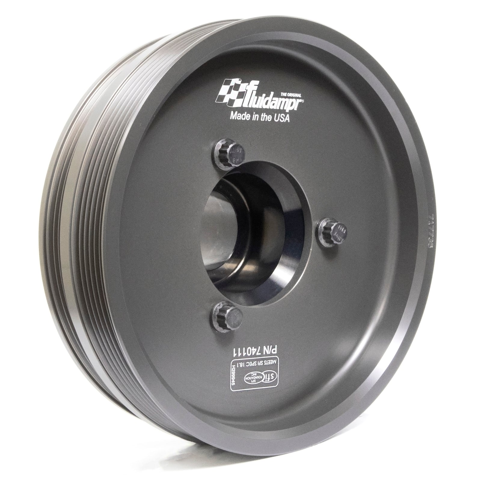 Fluidampr Chevy LS1 / LS6 / LS2 Camaro Firebird GTO Steel Internally Balanced Damper - 740111 for 1998-2002 Chevrolet Camaro