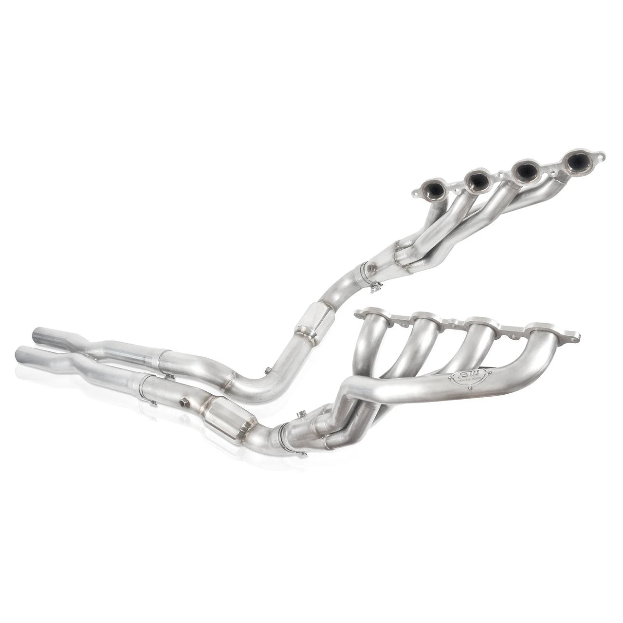 Stainless Works - 2007-13 Silverado Long Tube Header Kit - CT07HCATY