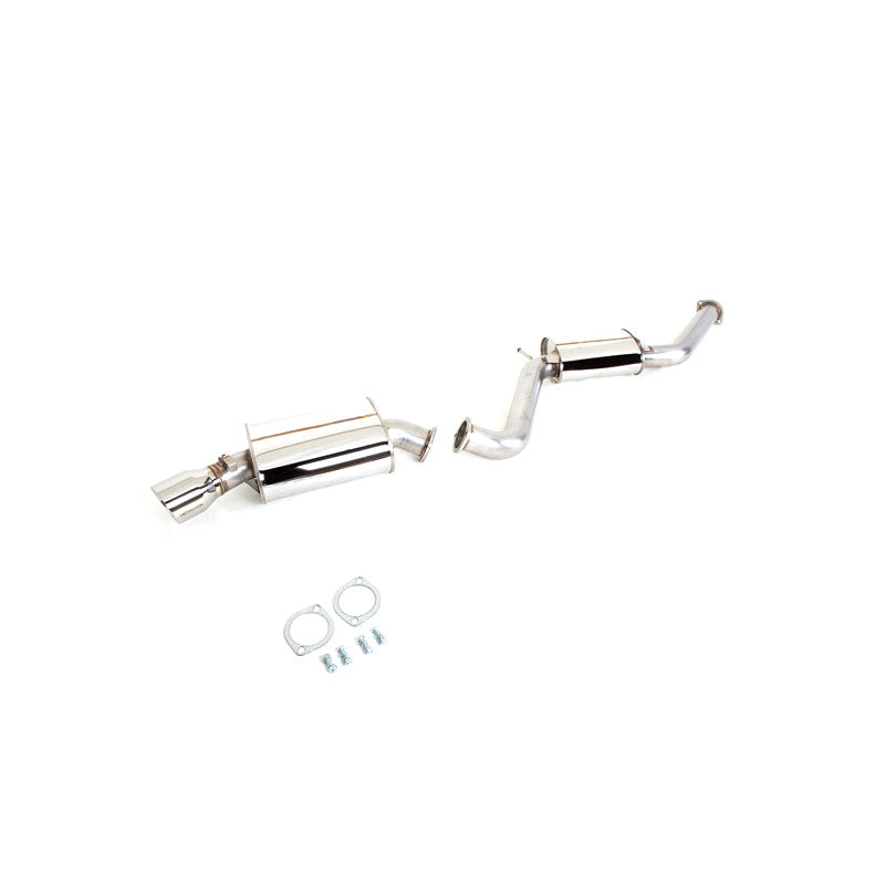 Revel Medallion Touring-S Catback Exhaust 93-98 Toyota Supra Turbo Model - T70012R for 1993-2002 Toyota Supra - front view