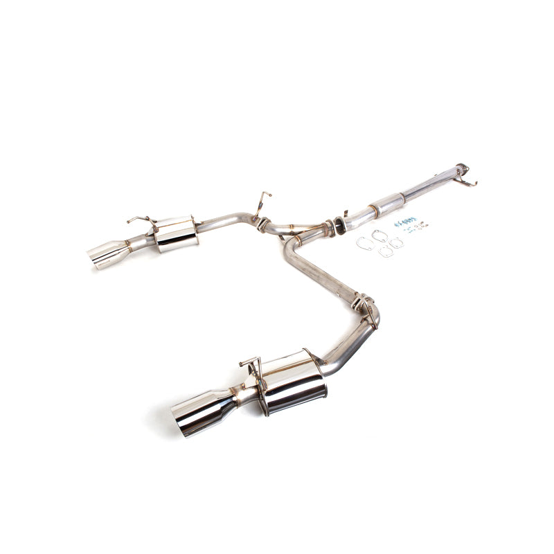 Revel Medallion Touring-S Catback Exhaust - Dual Muffler 90-99 Mitsubishi 3000GT VR4 - T70034R by Revel - front view
