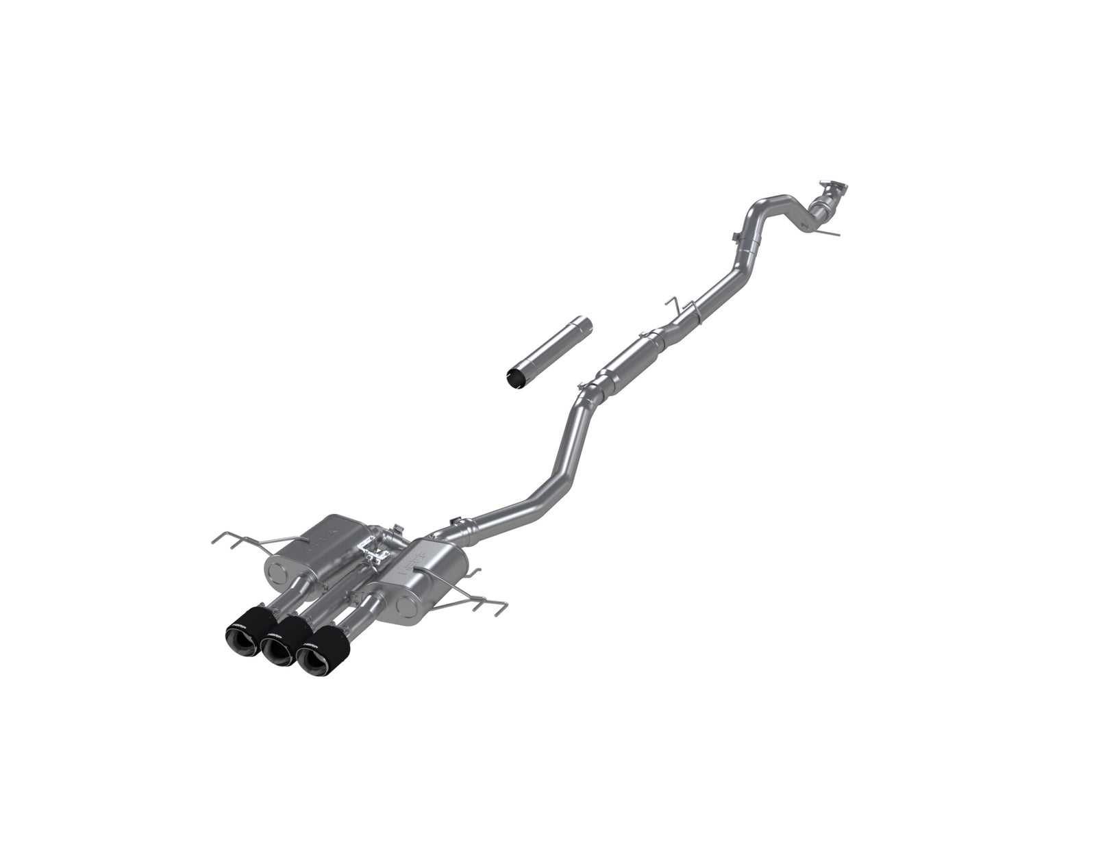 MBRP 2024+ Acura Integra Type-S Armor Pro 3in Active Profile Catback Exhaust - Carbon Fiber Tips - S49043CF