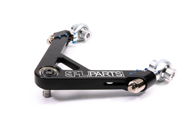 SPL Parts 2008+ Nissan GTR (R35) Front Upper Camber/Caster Arms - SPL FUA R35 for 2009-2024 Nissan GT R - front view