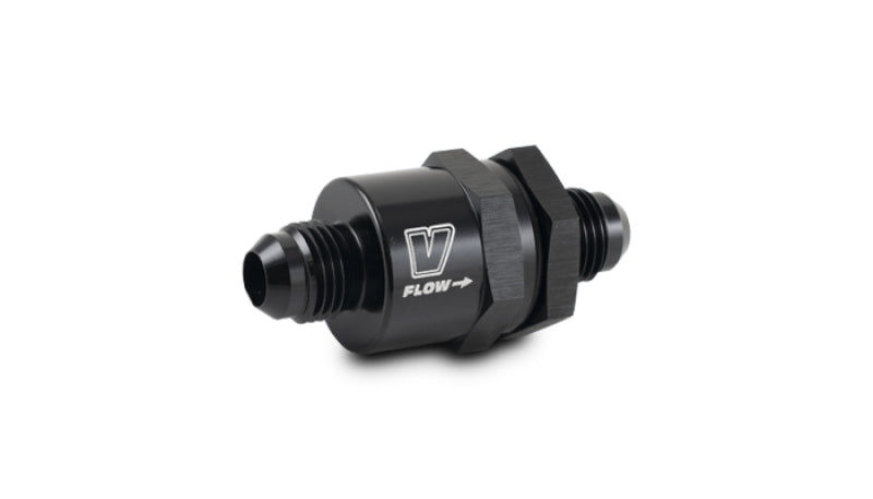 Vibrant One Way Check Valve w/-8AN Male Flare Fittings - 16022 by Vibrant - front view