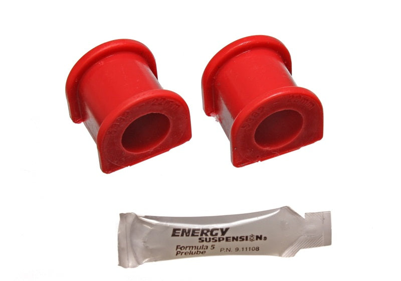 Energy Suspension 96-00 Honda Civic/CRX Red 22mm Front Sway Bar Bushings - 16.5121R for 1996-1998 Honda Civic - front view