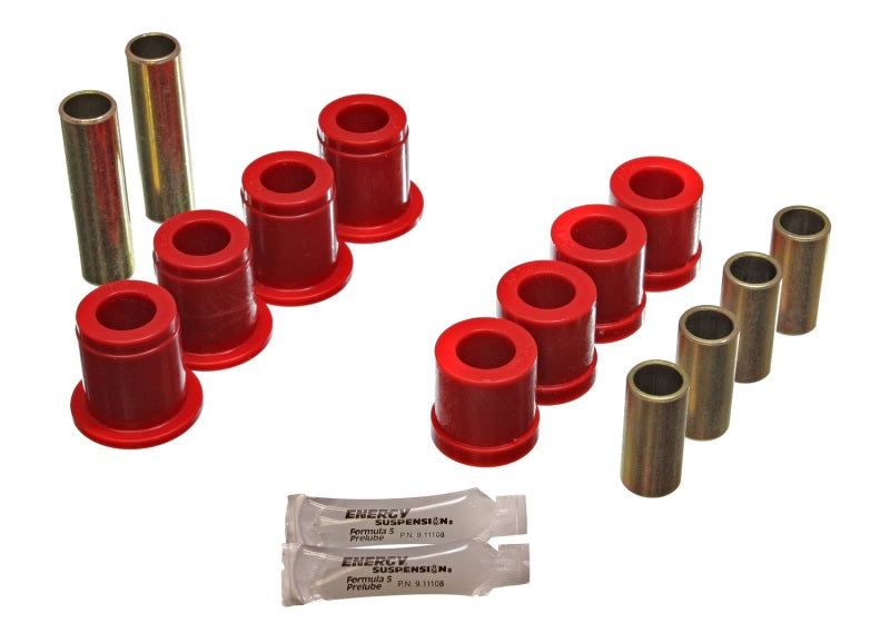 Energy Suspension 87-95 Nissan Pathfinder 2WD/4WD Red Front Control Arm Bushing Set - 7.3102R for 1987-1995 Nissan Pathfinder