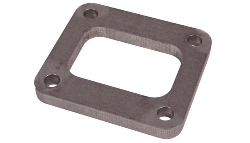 Vibrant T04 Turbo Inlet Flange (Rectangular Inlet) T304 SS 1/2in Thick - 1441 by Vibrant - front view