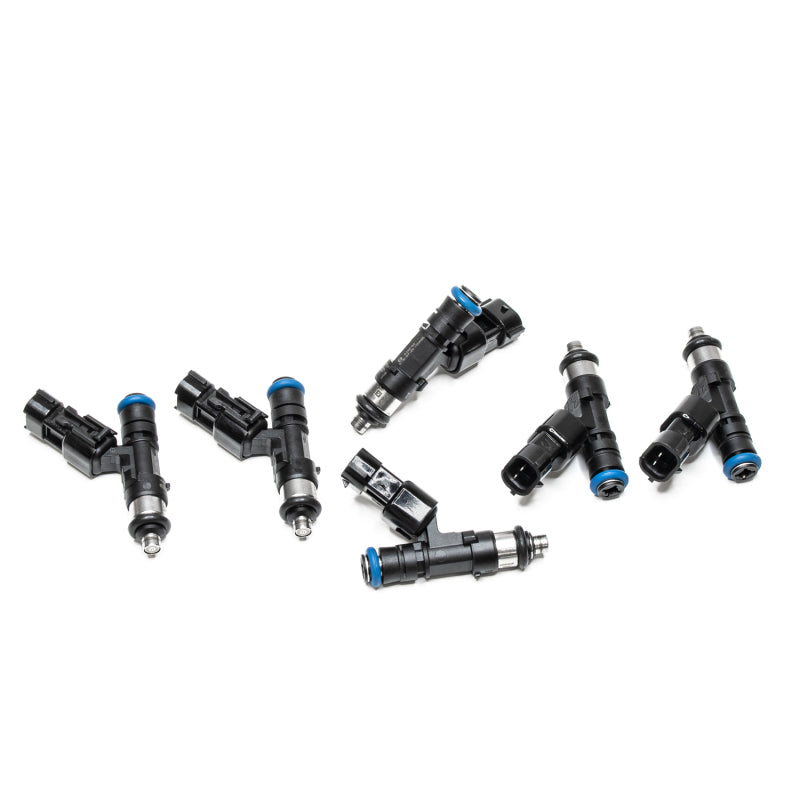 DeatschWerks 03-15 350z/370z G35/G37 04-05 GTI R32 / NEO RB25DET 98-02 440cc Top Feed Injectors - 17U-06-0440-6 for 2003-2013