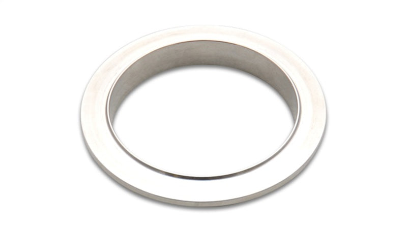 Vibrant Stainless Steel V-Band Flange for 3.5in O.D. Tubing - Male - 1492M by Vibrant - front view
