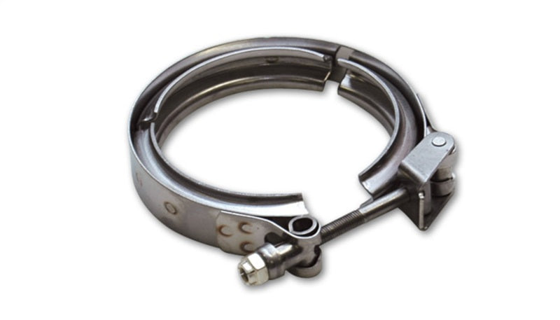 Vibrant SS Quick Release V-Band Clamp for V-Band Flanges with 4.15in O.D. - 1492C by Vibrant - front view