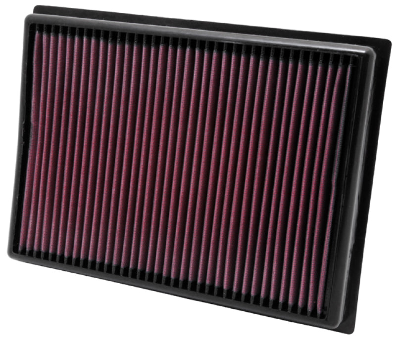 K&N 10 Toyota 4 Runner 4.0L V6 / 2010 FJ Cruiser 4.0L-V6 Drop In Air Filter - 33-2438 for 2010-2023 Lexus GX - front view