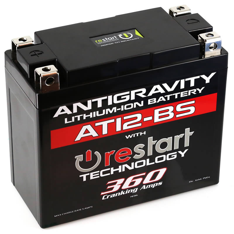 Antigravity AT12BS RE-START Battery 12 Ah 360 CA
