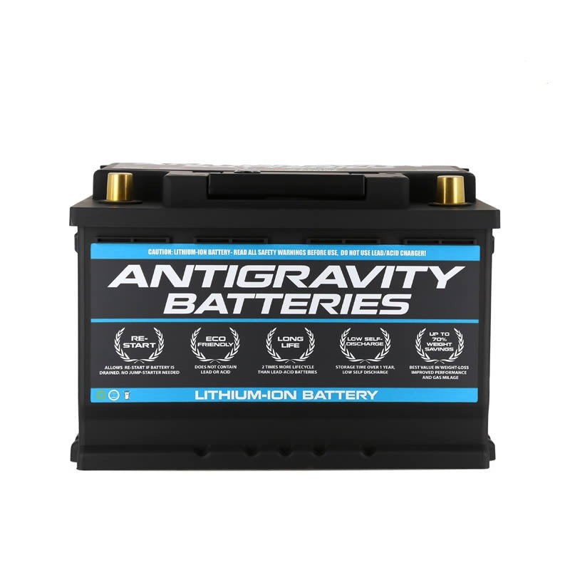 Antigravity H6/Group-48 16V Lithium Race Car Battery by AntiGravity Batteries - front view