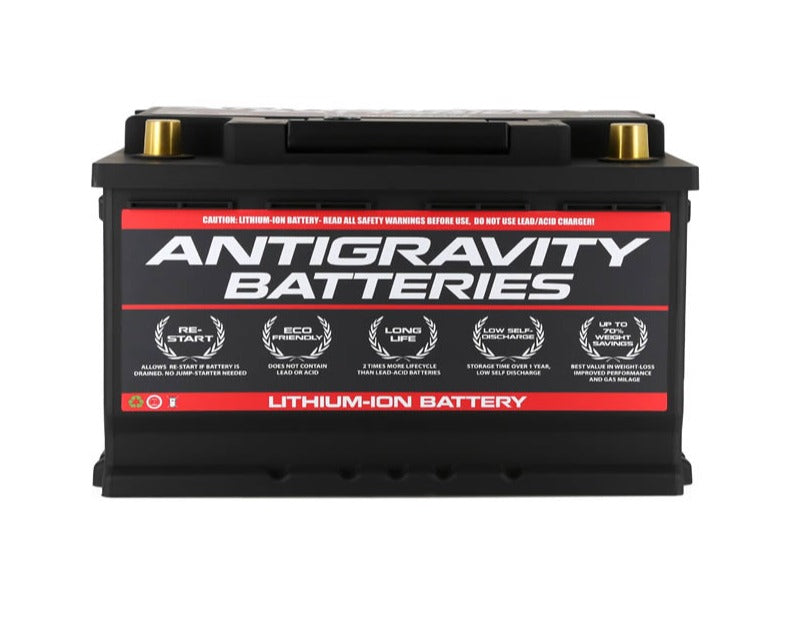 Antigravity T6/L2 Lithium Car Battery by AntiGravity Batteries - front view