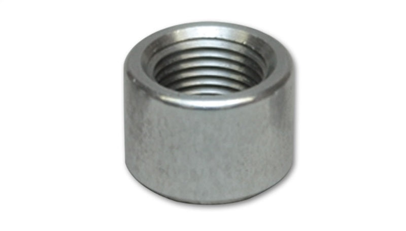 Vibrant -6 AN Female Weld Bung (9/16in -18 Thread) - Aluminum - 11161 by Vibrant - front view
