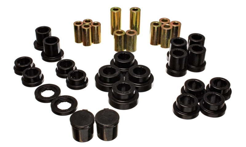 Energy Suspension 00-09 Honda S2000 Black Rear End Control Arm Bushing Set - 16.3121G for 2000-2009 Honda S2000 - front view