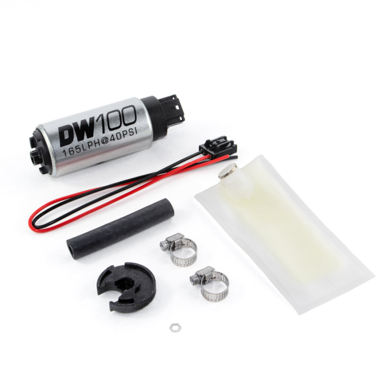 DeatschWerks 165 LPH In-Tank Fuel Pump w/ 94-05 Mazda Miata 1.6 / 1.8L Install Kit - 9-101-0848 for 1994-2005 Mazda Miata - f