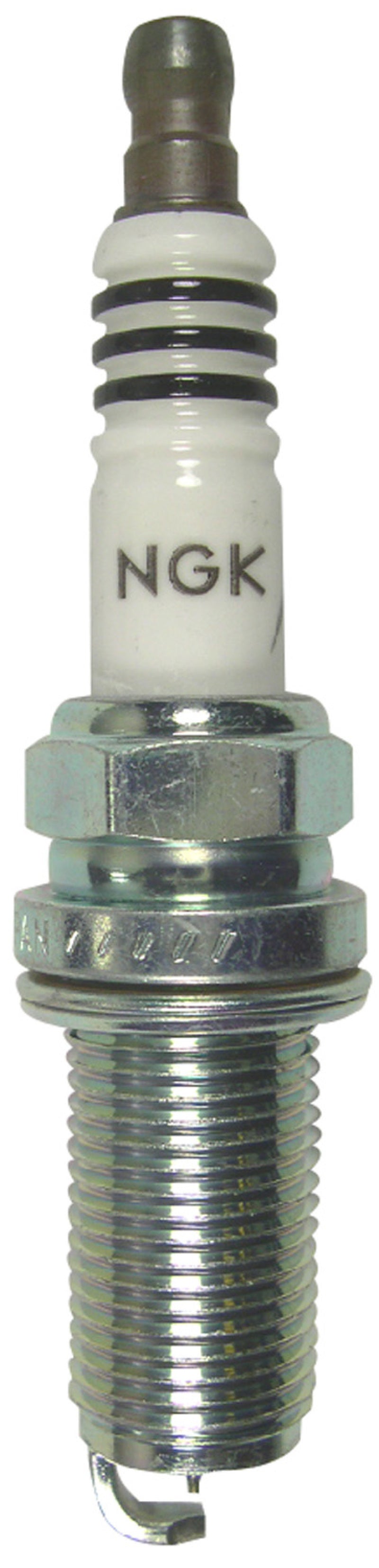 NGK Iridium Spark Plug Box of 4 (LFR6AIX-11) - 6619 for 2005-2020 Toyota Tundra - front view