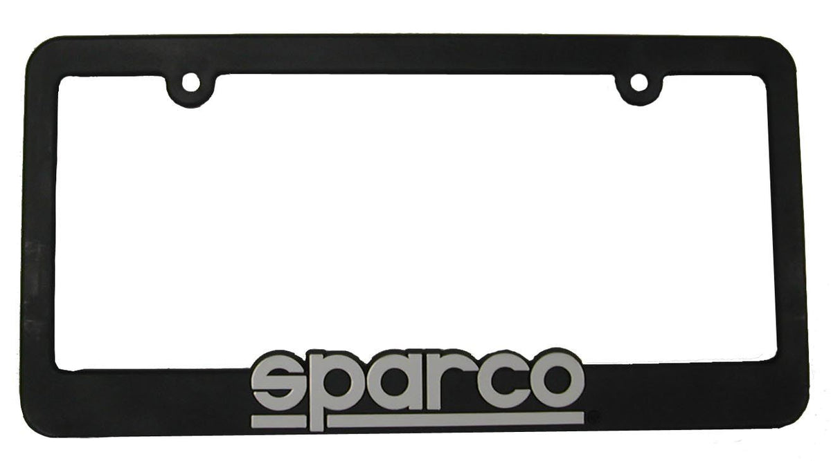 Sparco License Plate Frame Plastic - SP099FRAME