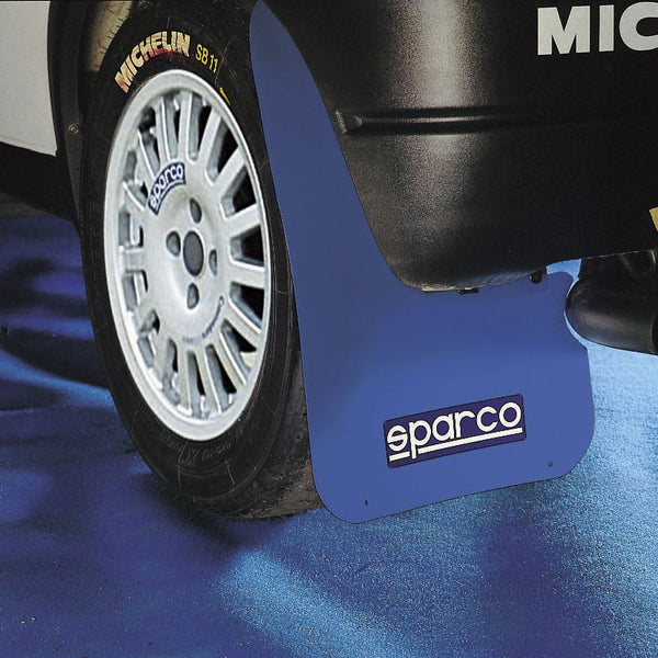 Sparco Mud Flap Pair Black - 03791NR
