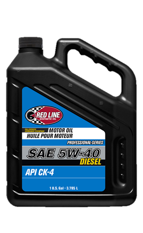 Red Line Pro-Series Diesel CK4 5W40 Motor Oil - Gallon by Red Line Oil