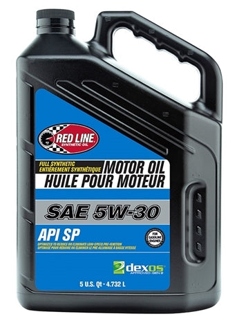 Red Line Pro-Series 5W30 DEX1G2 SN+ Motor Oil - 5 Quart by Red Line Oil