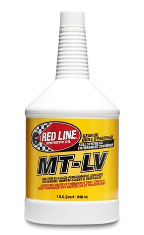 Red Line MT-LV 70W75 GL-4 Gear Oil - Quart for 2014-2019 Ford Fiesta ST