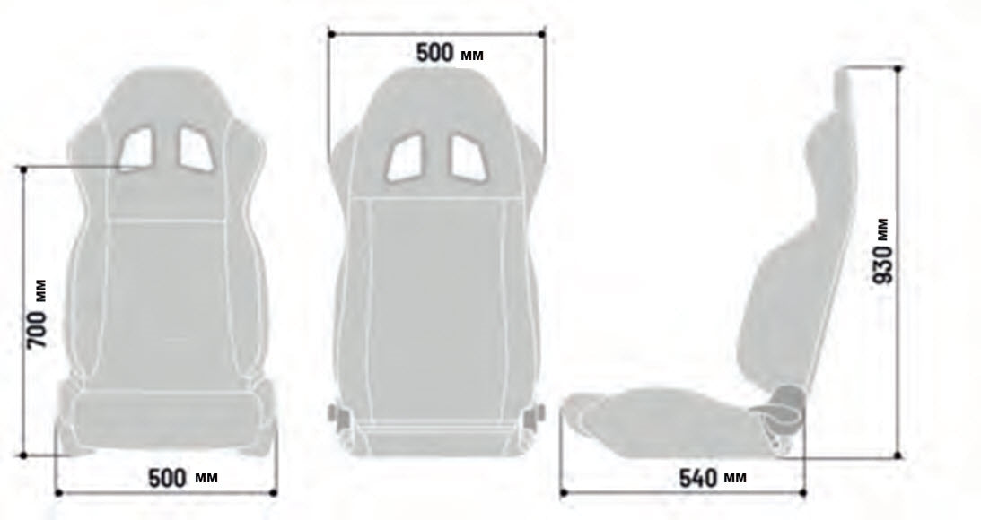 Sparco Seat R100 Black/Black - 009014NRNR