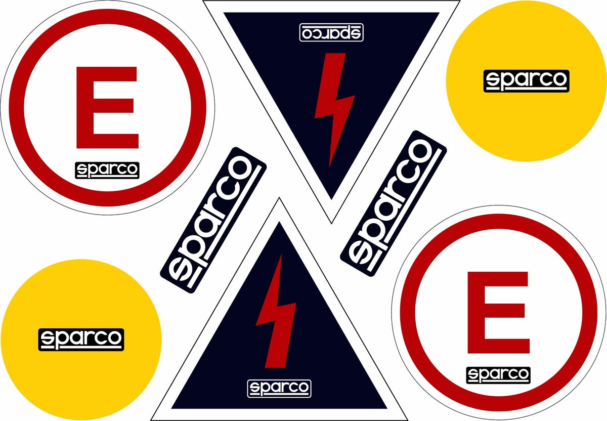 Sparco Sticker Pack - Variety - ASPA002