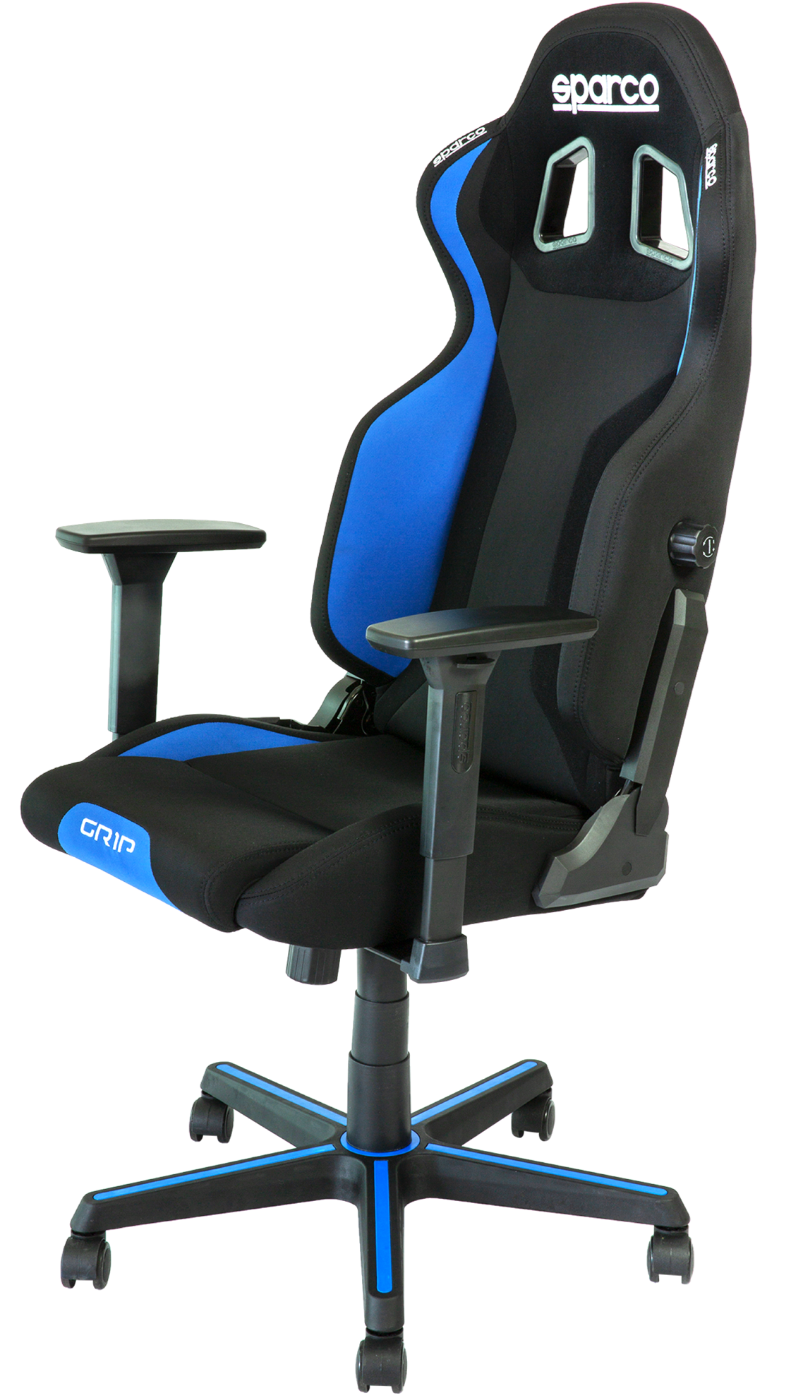 Sparco Office Chair Base Grip/Icon Bl - 010812NR