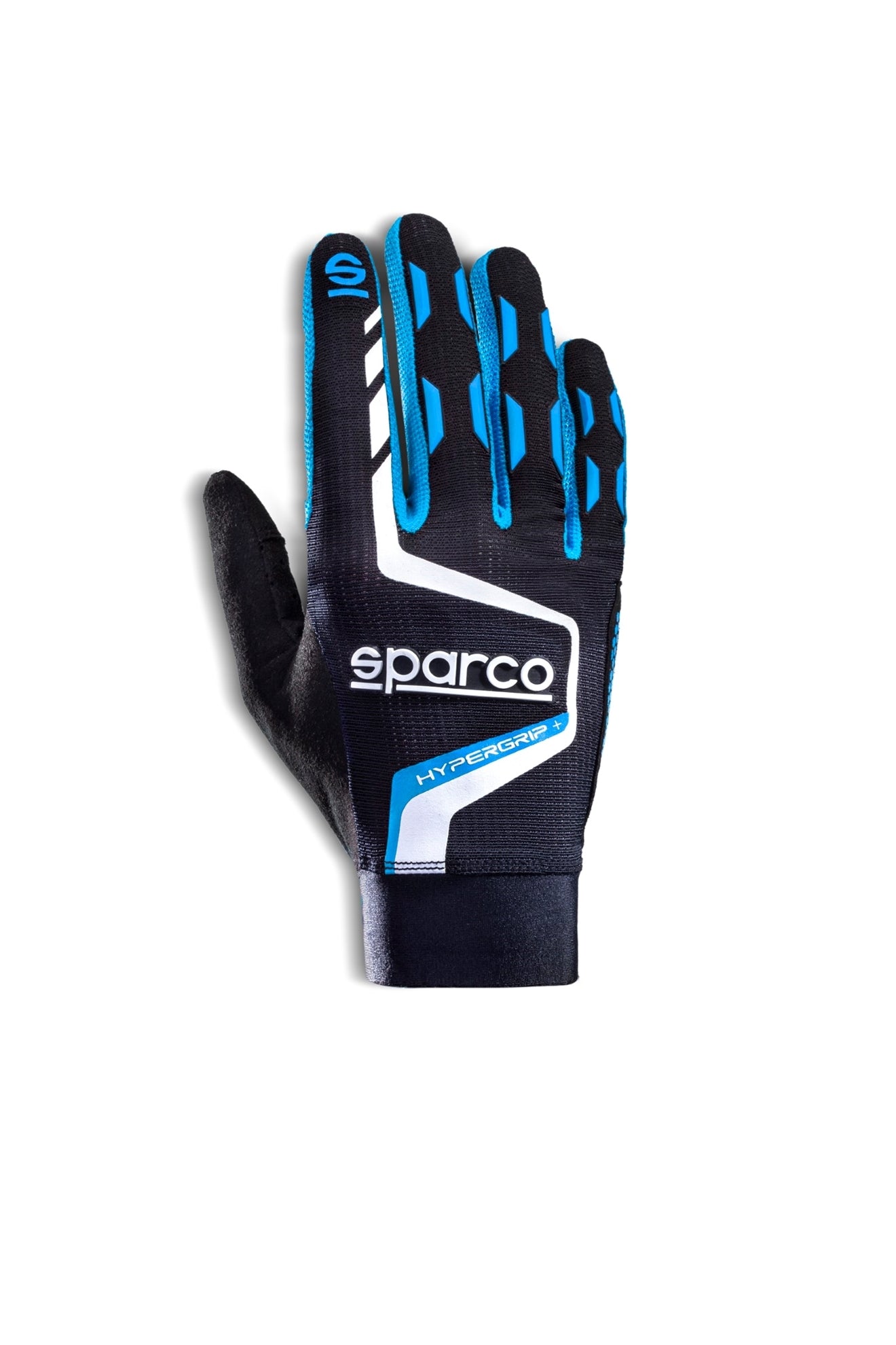 Sparco Gloves Hypergrip+ 09 Black/Green - 00209509NRVF