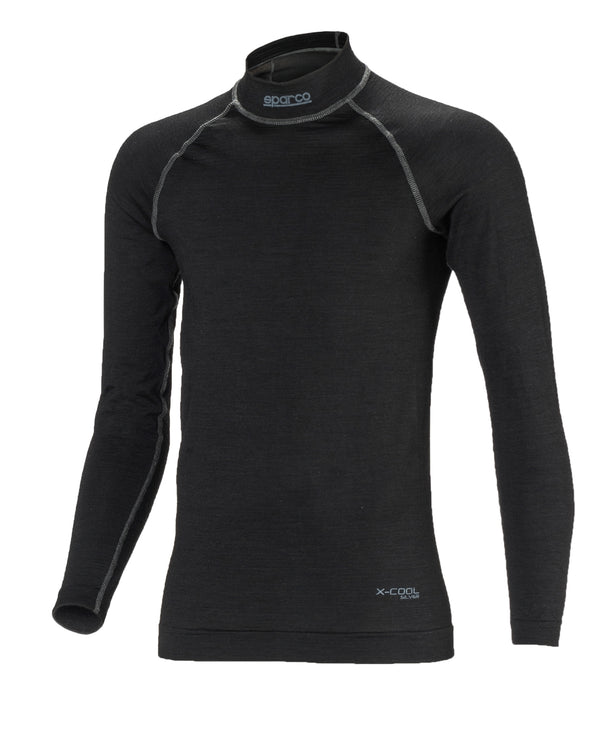 Sparco Undrshirt Rw9 Xs/S Blk - 001764MNRXSS
