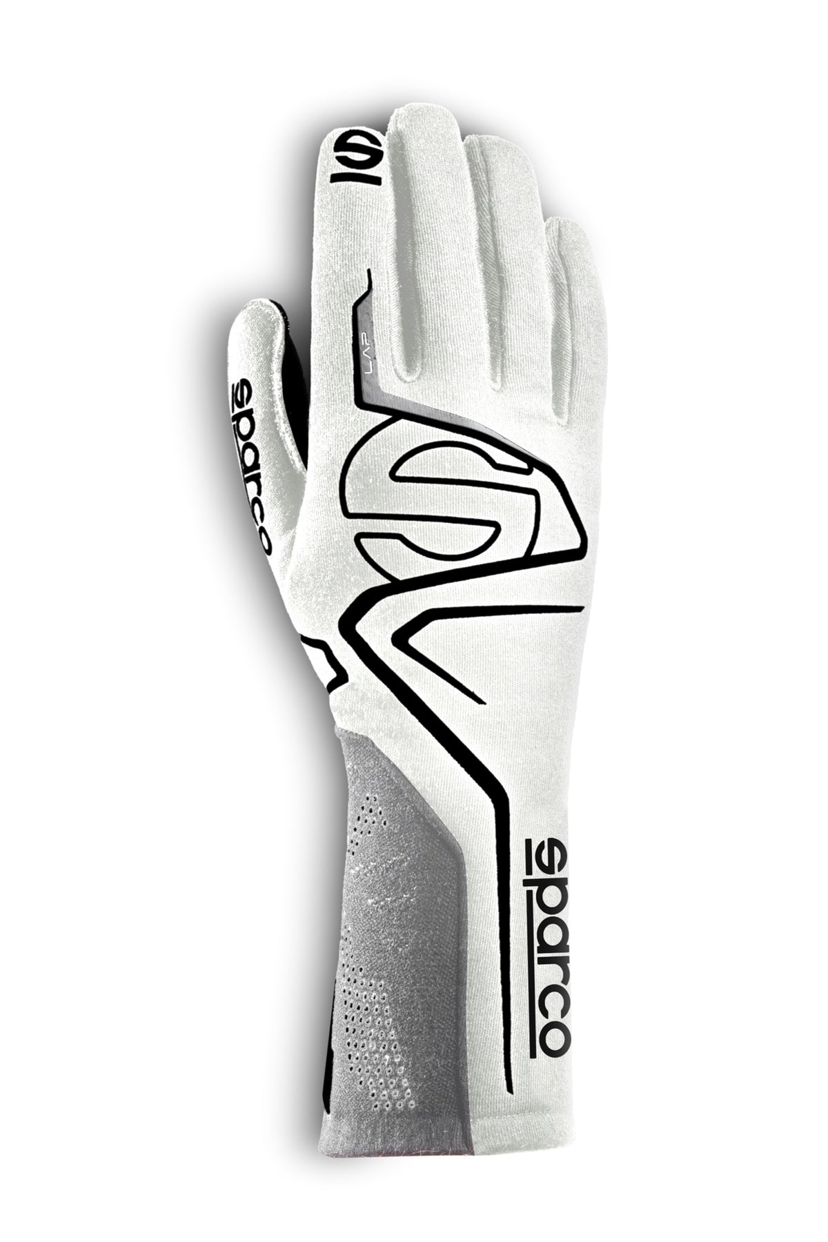 Sparco Glove Lap 12 Red/ White - 00131612RSNR