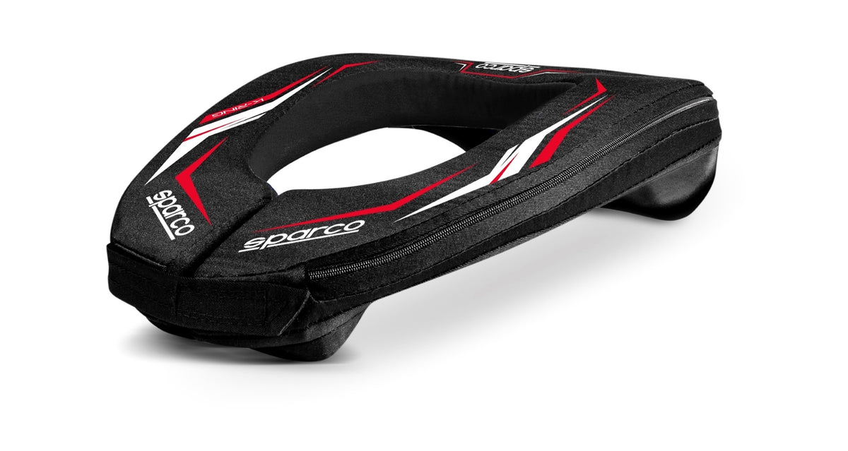 Sparco Collar Kart K-Ring Black/Red - 001604NRBI