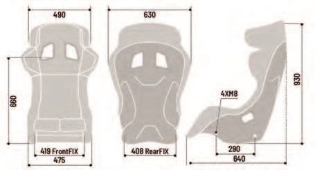 Sparco Seat Pro Adv Lf Black 2020 - 008017RNR