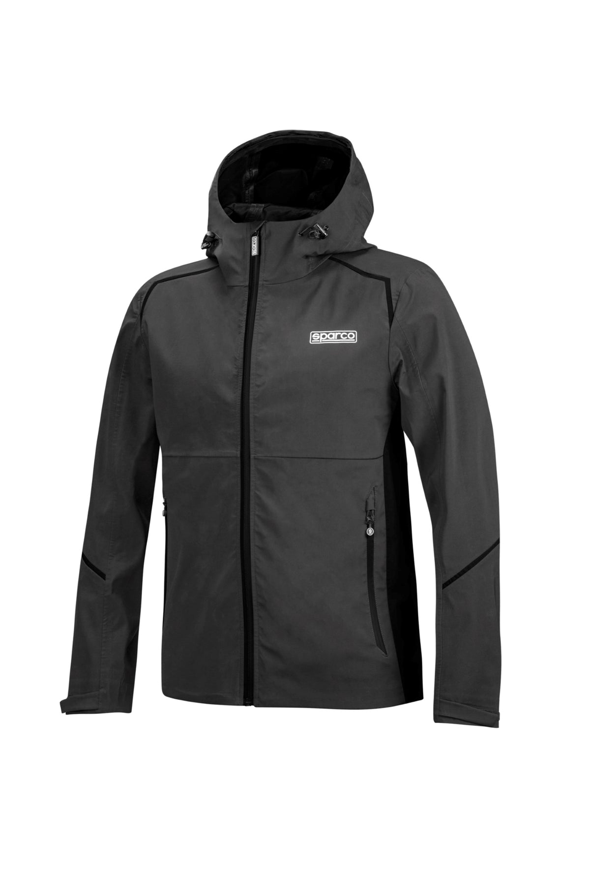 Sparco Jacket Light Shell XL - Navy/Orange - 02413BMAF4XL
