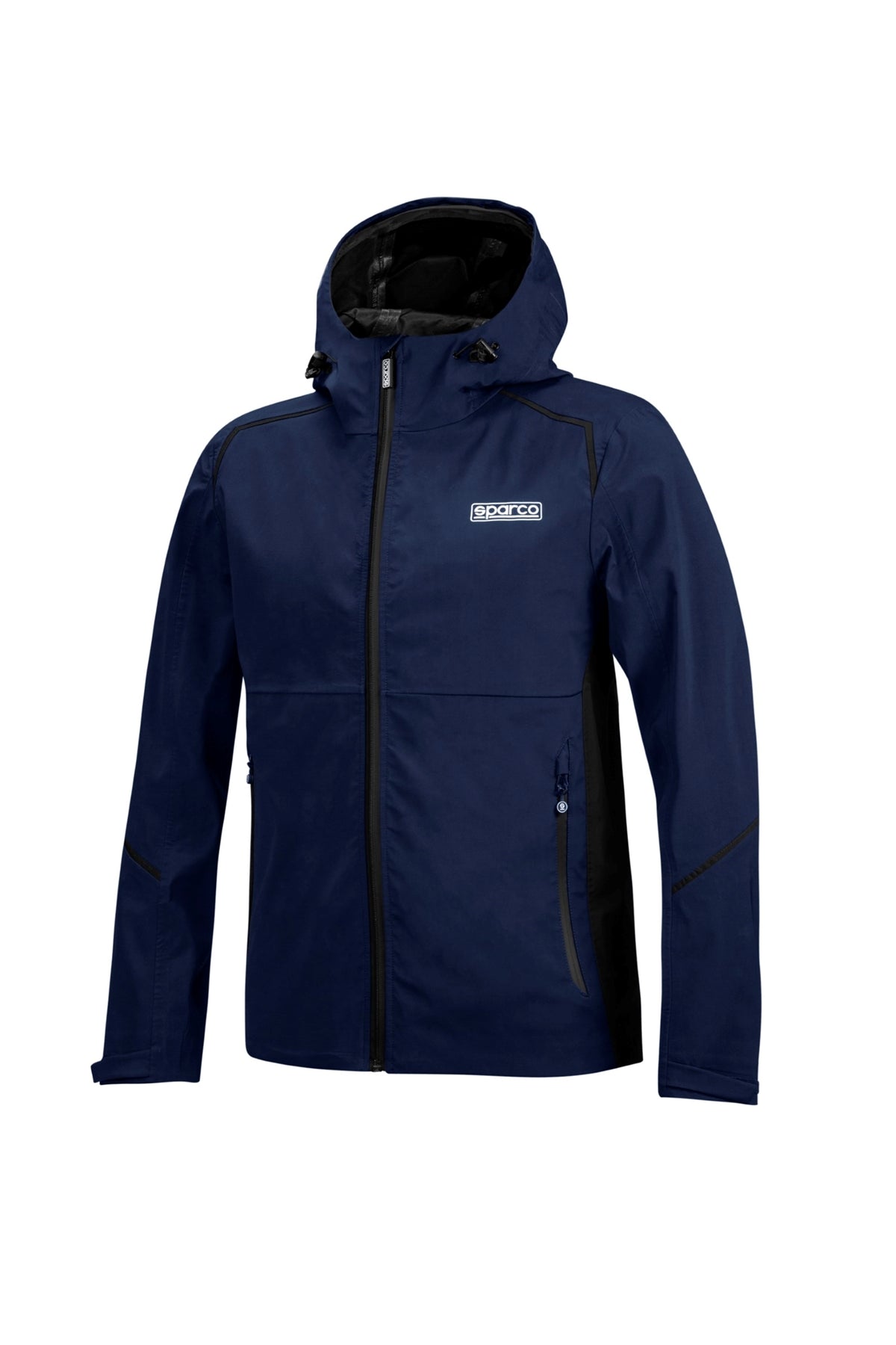 Sparco Jacket Light Shell L - Navy/Orange - 02413BMAF3L