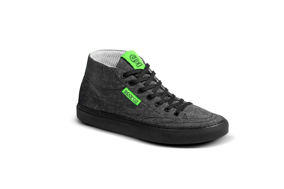 Sparco Shoe Futura Size 42 GRY/GRN - 0012A442GRVF