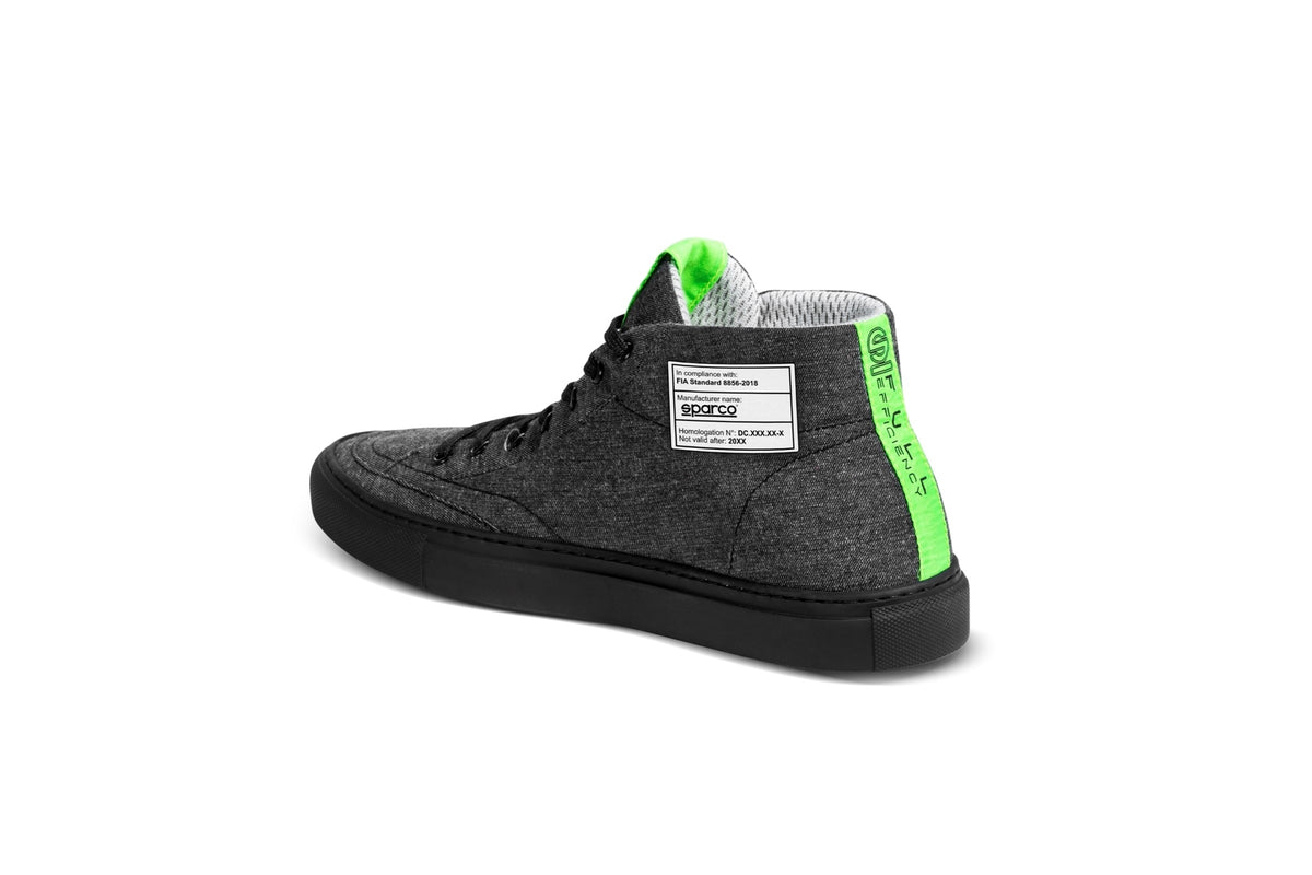 Sparco Shoe Futura Size 42 GRY/GRN - 0012A442GRVF