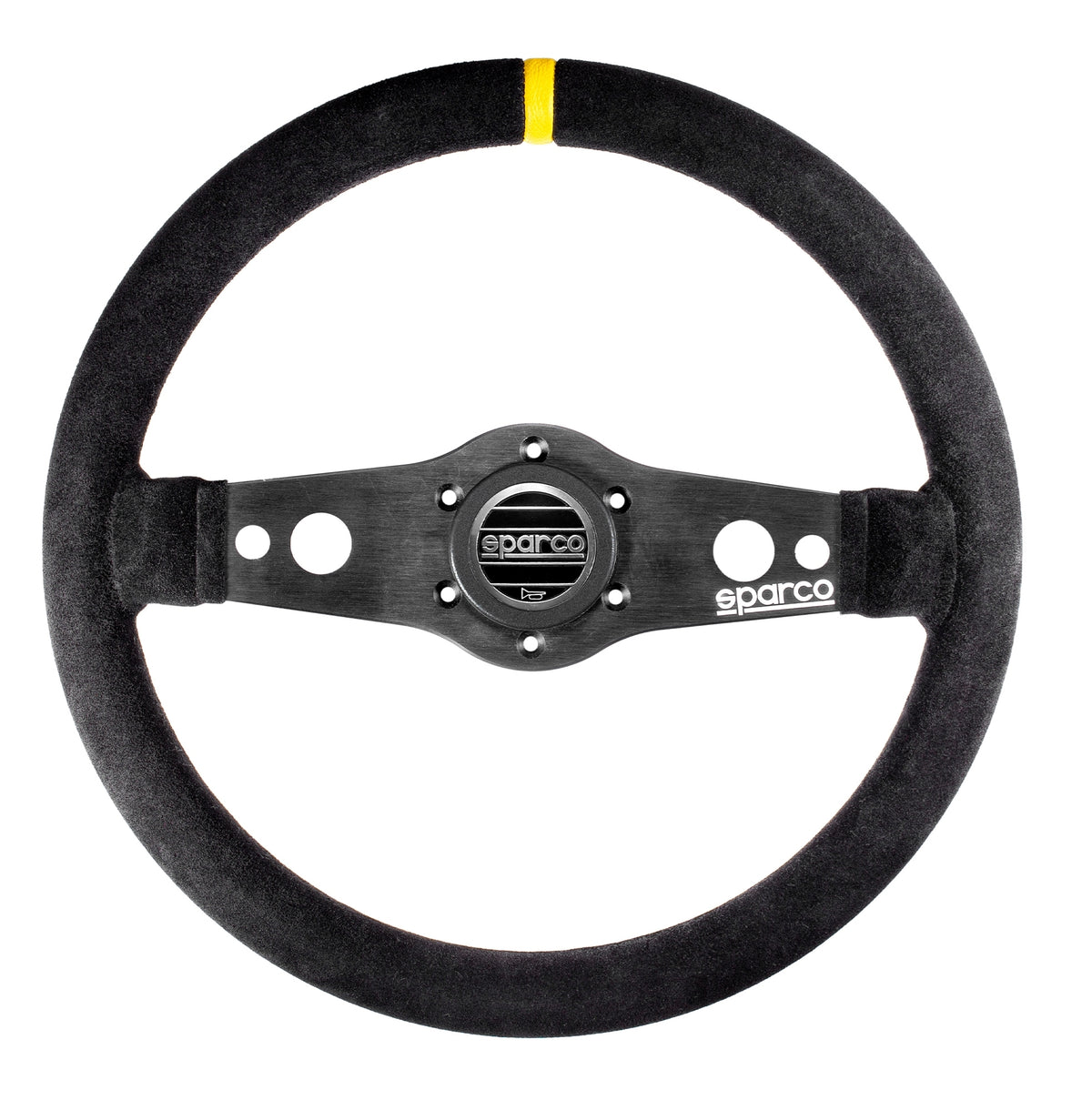 Sparco Strwhl R215 Flat Leather - 015R215FL