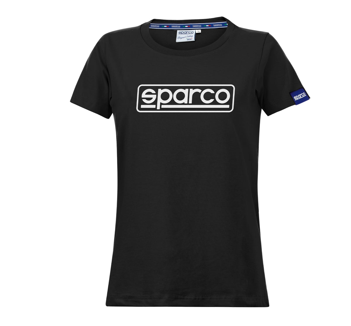 Sparco T-Shirt Lady Frame MED Black - 01325NR2M
