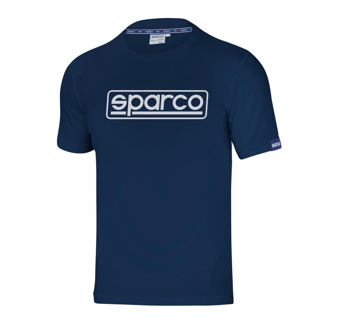 Sparco T-Shirt Frame MED Navy - 01324BM2M