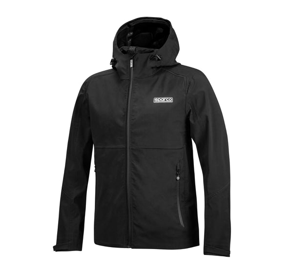 Sparco Jacket Light Shell L - Navy/Orange - 02413BMAF3L